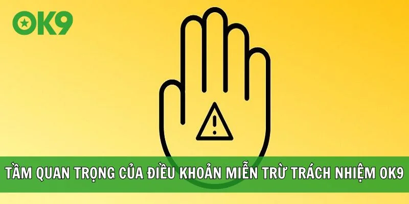 Tầm quan trọng của điều khoản miễn trừ trách nhiệm OK9